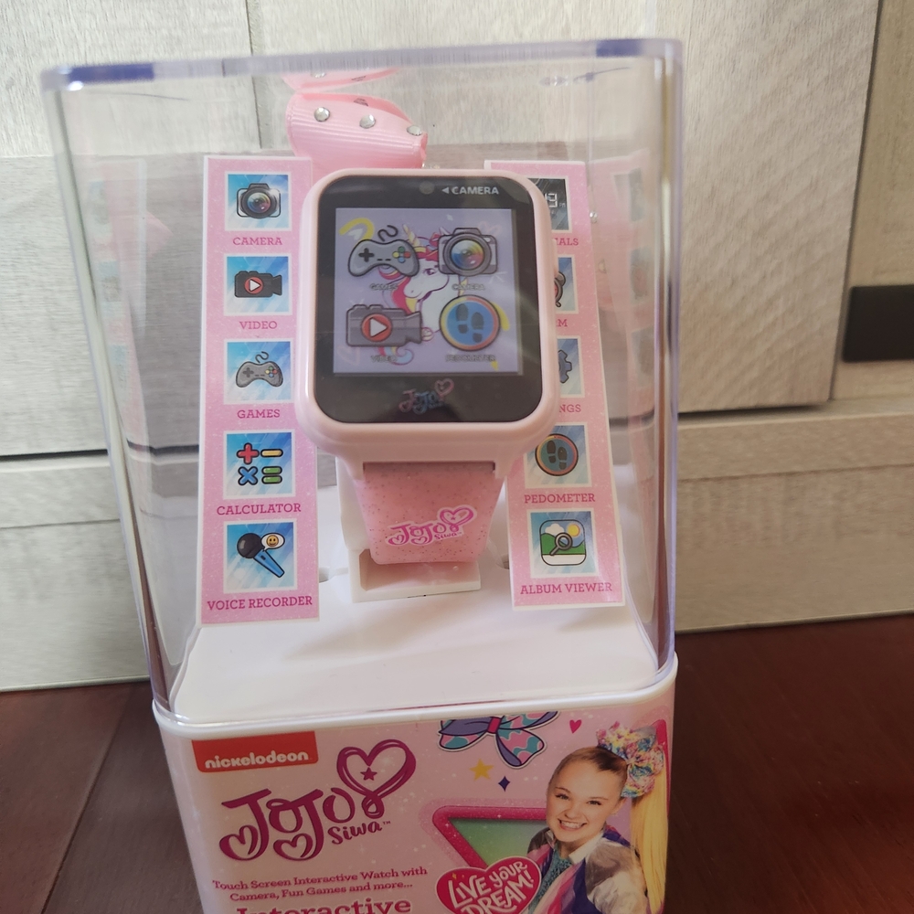 JoJo Siwa Interactive Smartwatch Pink